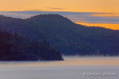 Wawa Lake At Sunrise_03149.jpg - Photographed on the north shore of Lake Superior from Wawa, Ontario, Canada.